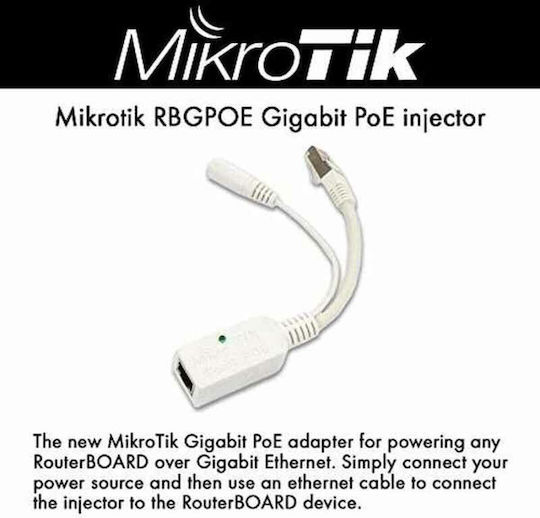 MikroTik RBGPOE Injector