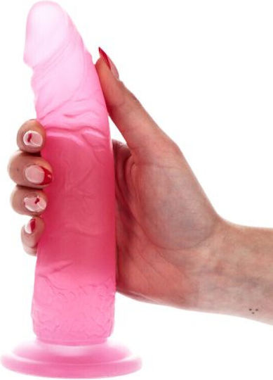 Toyz4lovers Ρεαλιστικό Dildo με Βεντούζα Διάφανο 21cm