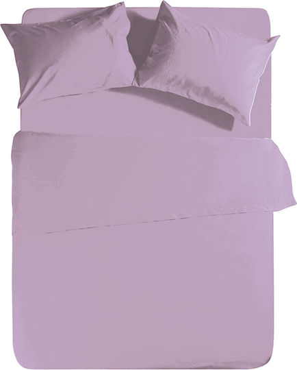 Nef-Nef Homeware Basic King Size 180x200+35εκ. με Λάστιχο 1159 Lavender Nef-Nef Homeware Basic King Size 180x200+35εκ. με Λάστιχο 1159 Lavender