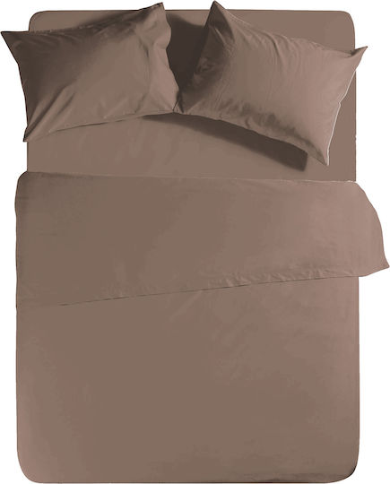 Nef-Nef Homeware Единично 170x270см. Basic Мока