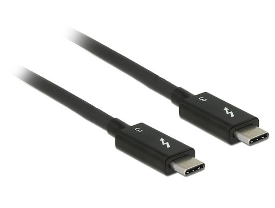 DeLock Thunderbolt 3 Cable 60W Black 2m (84847)