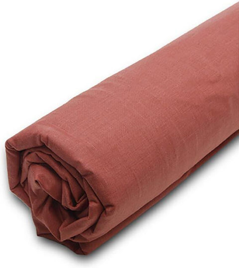 Sunshine Menta 152 Σεντόνι Ημίδιπλο με Λάστιχο 120x200+20εκ. Brick 6