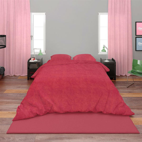 Dimcol Shadow Σετ Υπέρδιπλο 4τμχ 240x270εκ. 23 Red