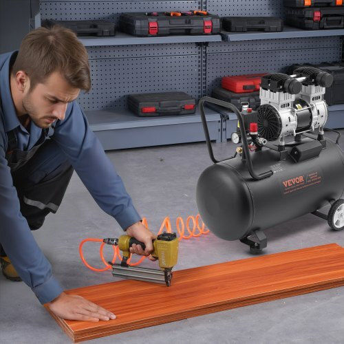 Vevor Κομπρεσέρ Αέρος 78dB με Ισχύ 2hp και Αεροφυλάκιο 60lt