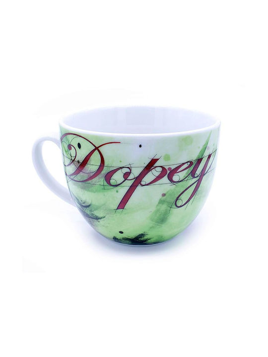 Disney Dopey Cană Din Porțelan Verde 600ml