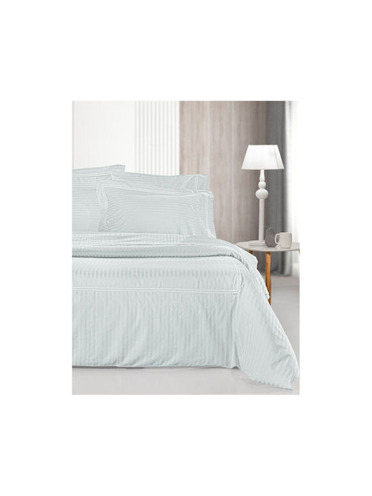 Guy Laroche Nice Σετ Σεντόνια King Size 270x280εκ. Moonlight/silver (4τμχ)