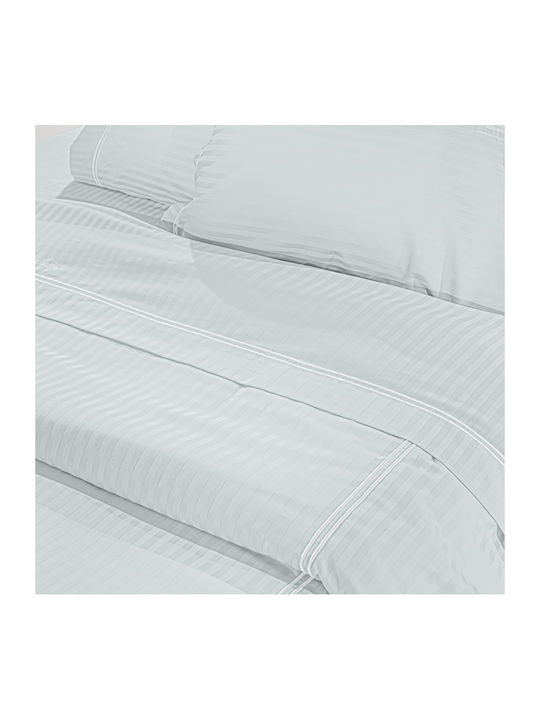Guy Laroche Nice Σετ Σεντόνια King Size 270x280εκ. Moonlight/silver (4τμχ)
