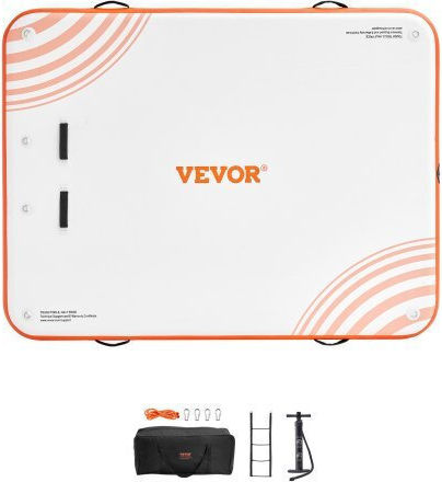 Vevor Vevor Inflatable Mattress for 2 People White 243.84x182.88cm