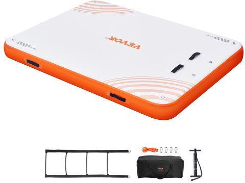 Vevor Vevor Inflatable Mattress for 2 People White 243.84x182.88cm