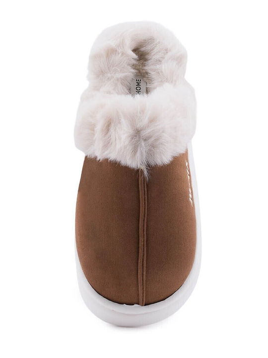 Winter Women's Slippers Brown