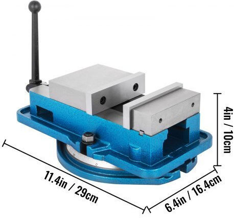 Vevor Rotating Vise for Countertop with Maximum Opening 80mm