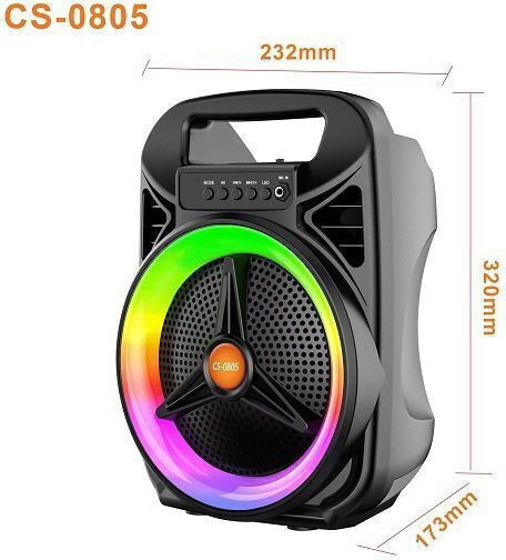 Cmik Ηχείο CS-0805 Μαύρο