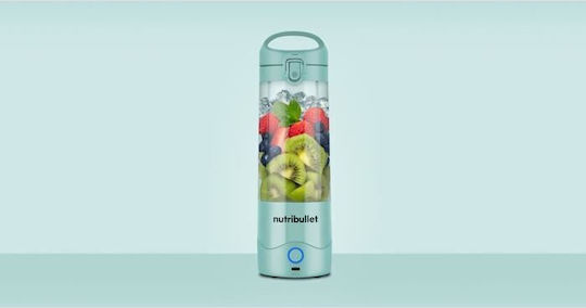 NutriBullet Блендер с Кана Тритан 475 мл 7.4V Светлосин NBP003LBL