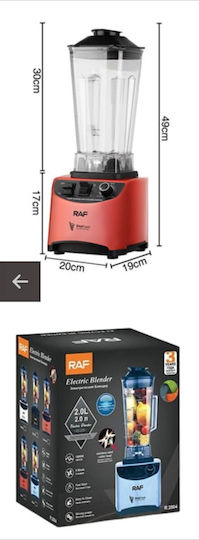 Raf Blender 2lt 1800W Red