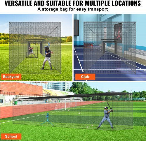 Vevor Baseball Net Professional Baseball Softball Training Net 55ft Single Net Zyw55yc000000xq1fv0