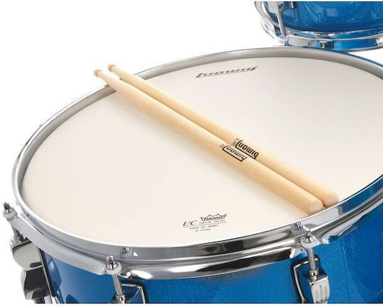 Ludwig Breakbeats Set Blue Sparkle Set de tobe