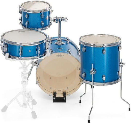 Ludwig Breakbeats Set Blue Sparkle Set de tobe