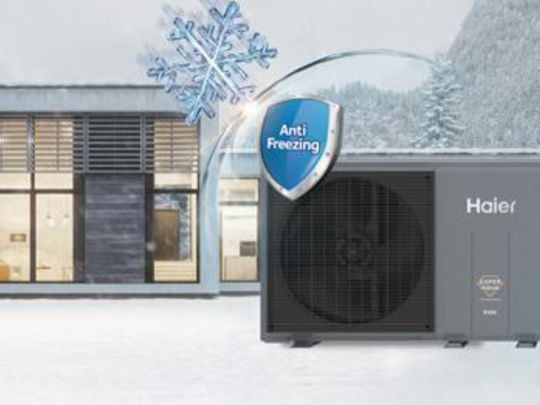 Haier Топлопомпа 7кВт Едната фаза 60°C Моноблок