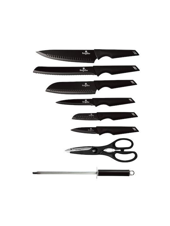 Berlinger Haus Knife Set with Block from Stainless Steel 8pcs