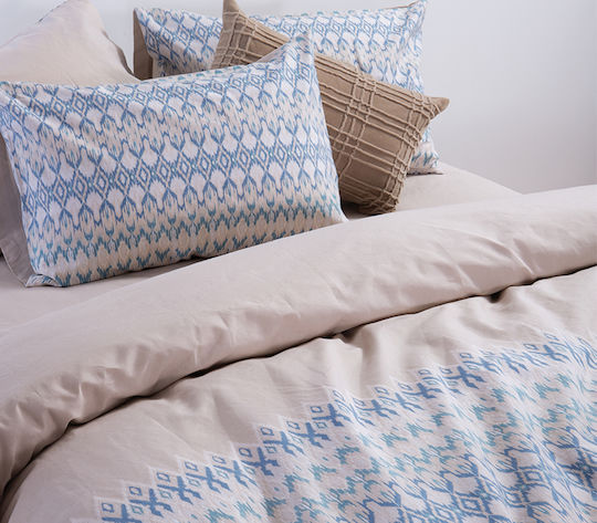 Nef-Nef Homeware Сет Чаршафи 240x270см. Avion Бежов 4бр
