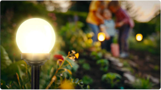Lumină Solară Albă Sferică 4buc Ilumen Ls-102