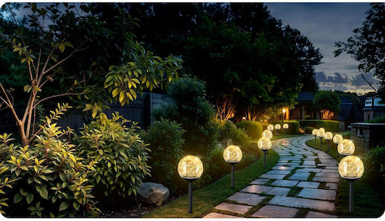 Transparent Solar Ball Light 4pcs Ilumen Ls-103