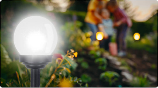 Lumină Solară Albă Sferică 4buc Ilumen Ls-102