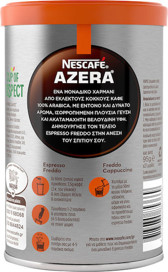 Nescafe Καφές Espresso Azera Αλεσμένος σε Κουτί 95gr