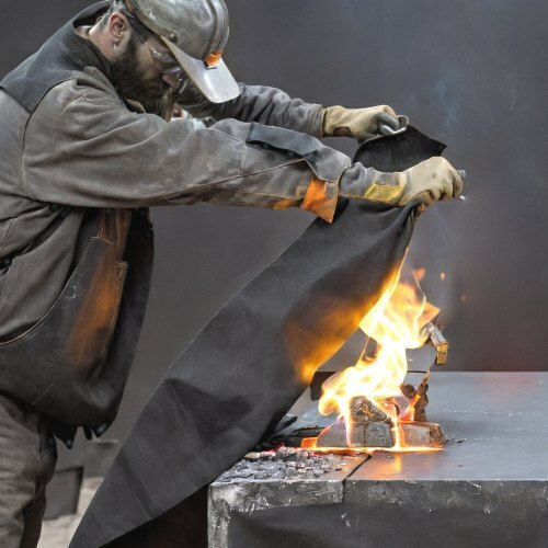 Комплект от 4 броя здрави заваръчни одеяла Vevor 37" X 36" устойчивост до 1800°F