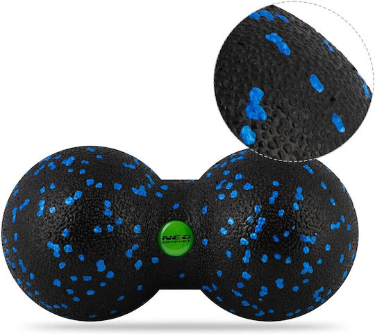 NEO Sport Μπάλα Μασάζ 16cm σε Μαύρο Χρώμα