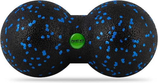 NEO Sport Μπάλα Μασάζ 16cm σε Μαύρο Χρώμα
