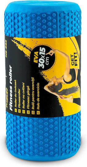 NEO Sport Κύλινδρος Μασάζ Μπλε 15cm