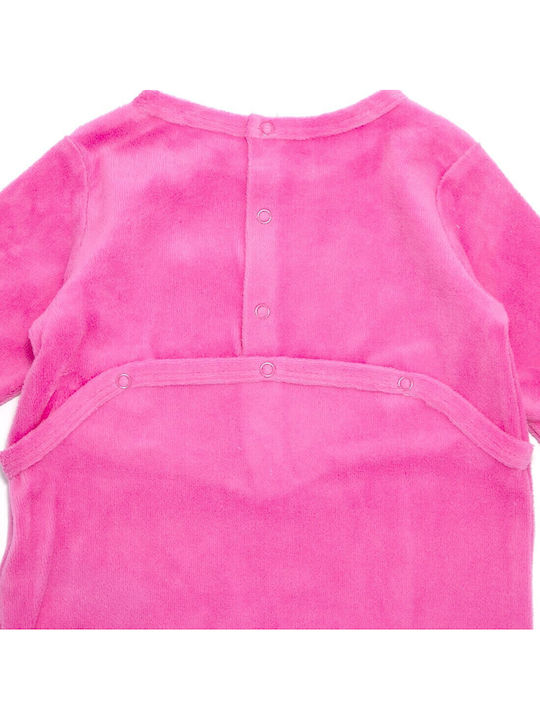 Disney Lilo & Stitch Body pentru Bebeluși Mânecă lungă Catifea Fuchsia