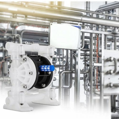 Vevor Air Diaphragm Pump 7gpm 100psi Polypropylene 1/2" Inlet & Outlet Ybgmbqby4-1500001v0