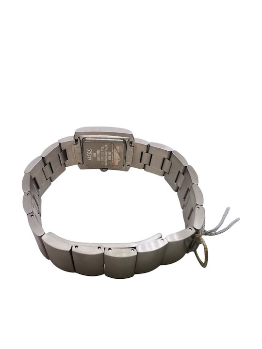 Alfex Damen Uhr mit Silber Metallarmband