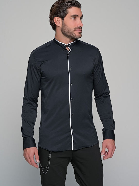 Langärmlig Hemd Black