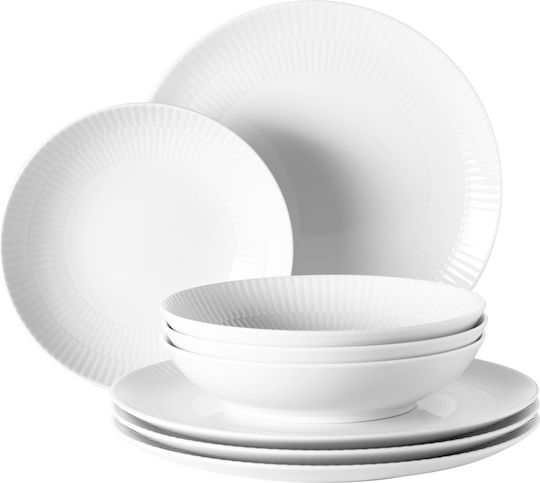 Seltmann Weiden Plate Shallow made of Porcelain White with Diameter 27.5cm
