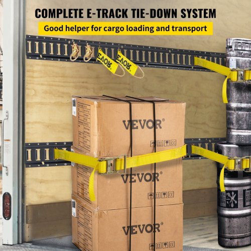 Σετ Δεσίματος Vevor E Track 30 Τεμ 5ft Ράγες & Αξεσουάρ Ασφάλισης Φορτία Μοτοσυκλέτες & Ποδήλατα Hspse5ft28pcsyvr0v0