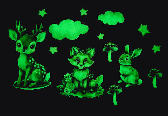 Decowalls Kids Glow-in-the-Dark Wall Sticker 60x120cm