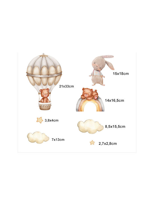 Decowalls Детска стикерна за стена Стена 30x60бр