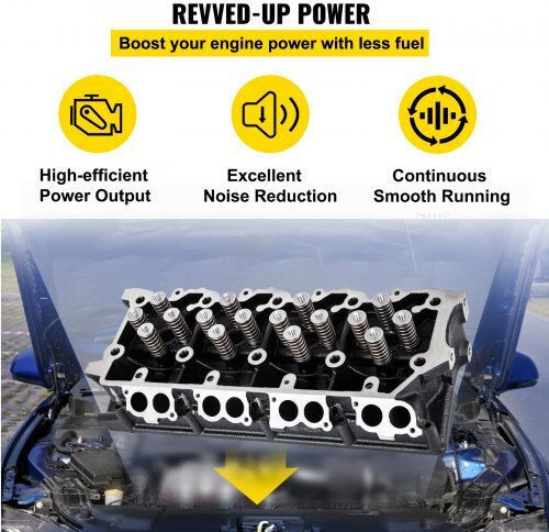 Assembled Cylinder Head Vevor 6.4l Ford F250-f550 08-10 Qmsgzc08-10ft6.4lv0