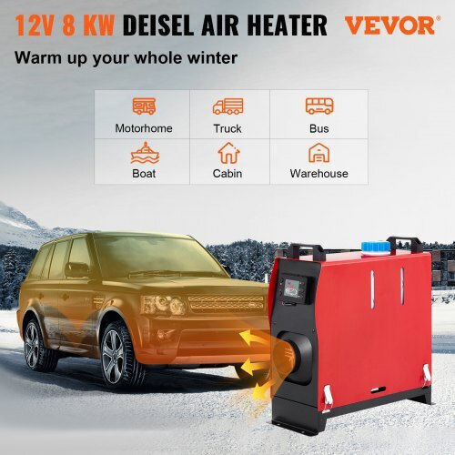 Θερμαντήρας Diesel 12v 8kw Οθόνη Rv Φορτηγά Zcjrqytj8kwdfkyj1v0
