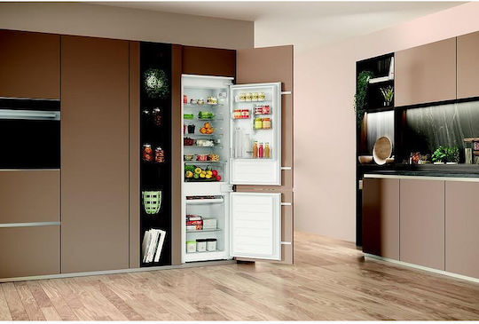 Hotpoint-Ariston Built-in Fridge-Freezer 268lt H177xW54xD54.5cm White HAC18D041A1