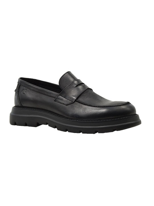 Commanchero Original Men's Leather Loafers Black