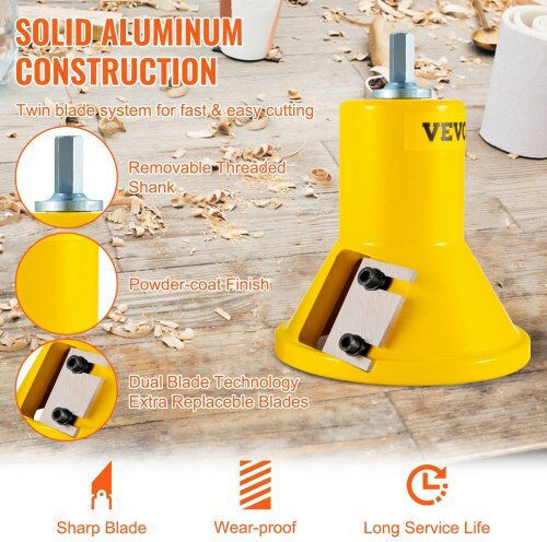 Vevor Set Accesorii de Tăiere Unelte pentru Tăiere Dreaptă în Lemn \ Aluminiu 4mm 8buc