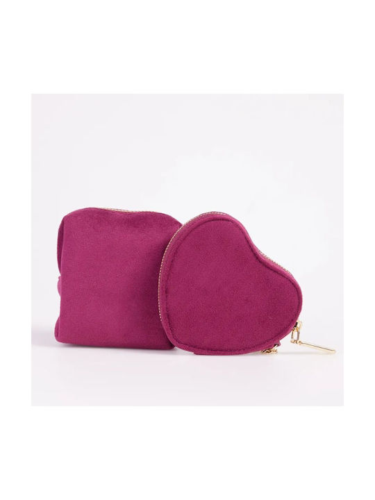 Valentino Bags Small Fabric Women's Wallet Purple