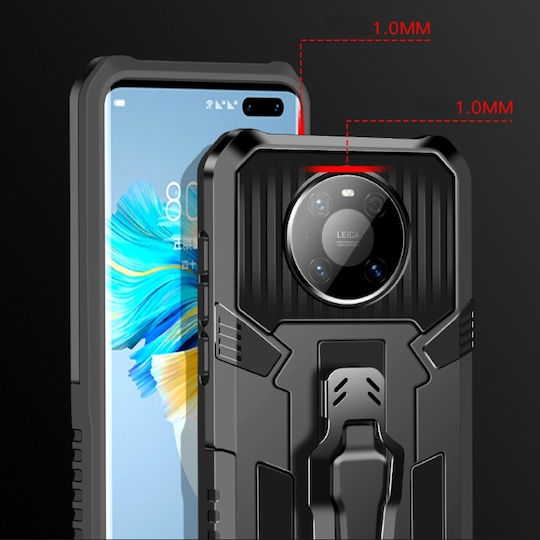 Machine Umschlag Rückseite Silikon / Kunststoff Grün (Huawei P Smart 2021)