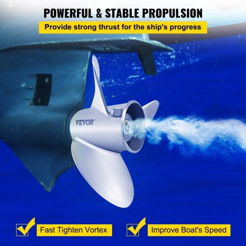 Vevor Boat Propeller 14.5"x21" Volvo Penta Sx 3 Blades 19 Teeth Right-Hand Clxjy31412x211drfv0