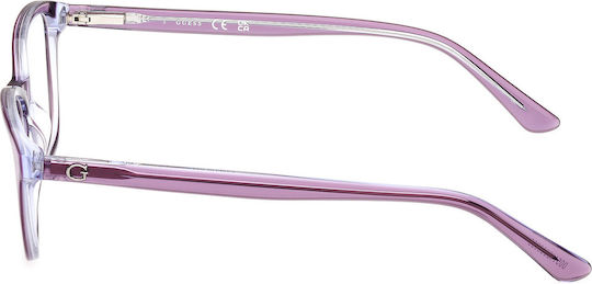 Guess Femei Plastic Rame Ochelari Violet GU8270 081