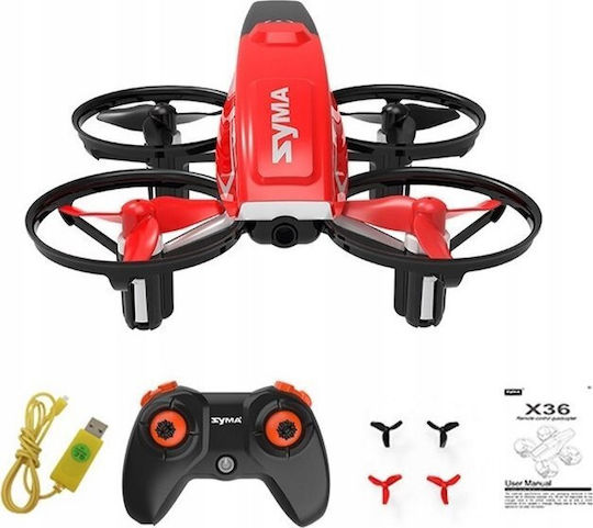 Syma X36 Дрон без Камера Червено